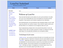 Tablet Screenshot of lymenet.nl